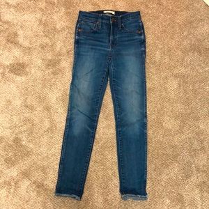 Madewell skinny jeans